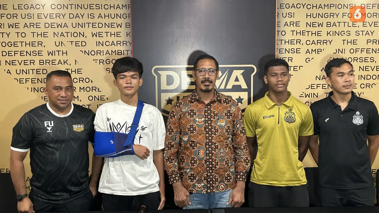 Konferensi Pers Mediasi Dewa United U-20 dan Bhayangkara U-20