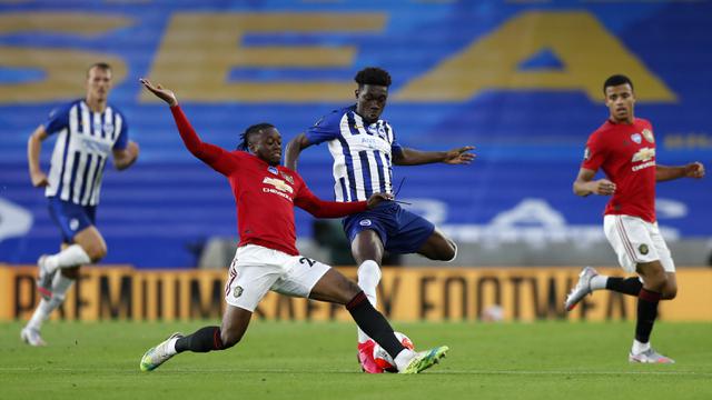 FOTO: MU Hajar Brighton, Bruno Fernandes Cetak 2 Gol