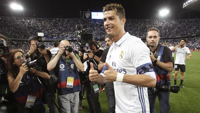 Tundukan Malaga, Real Madrid Juara La Liga Spanyol