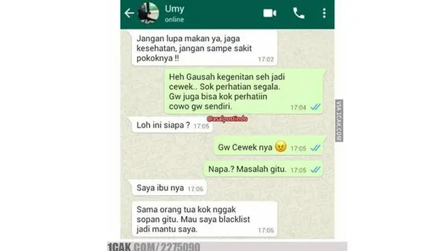 5 Chat Kocak ke Calon Mertua Ini Bikin Ketawa