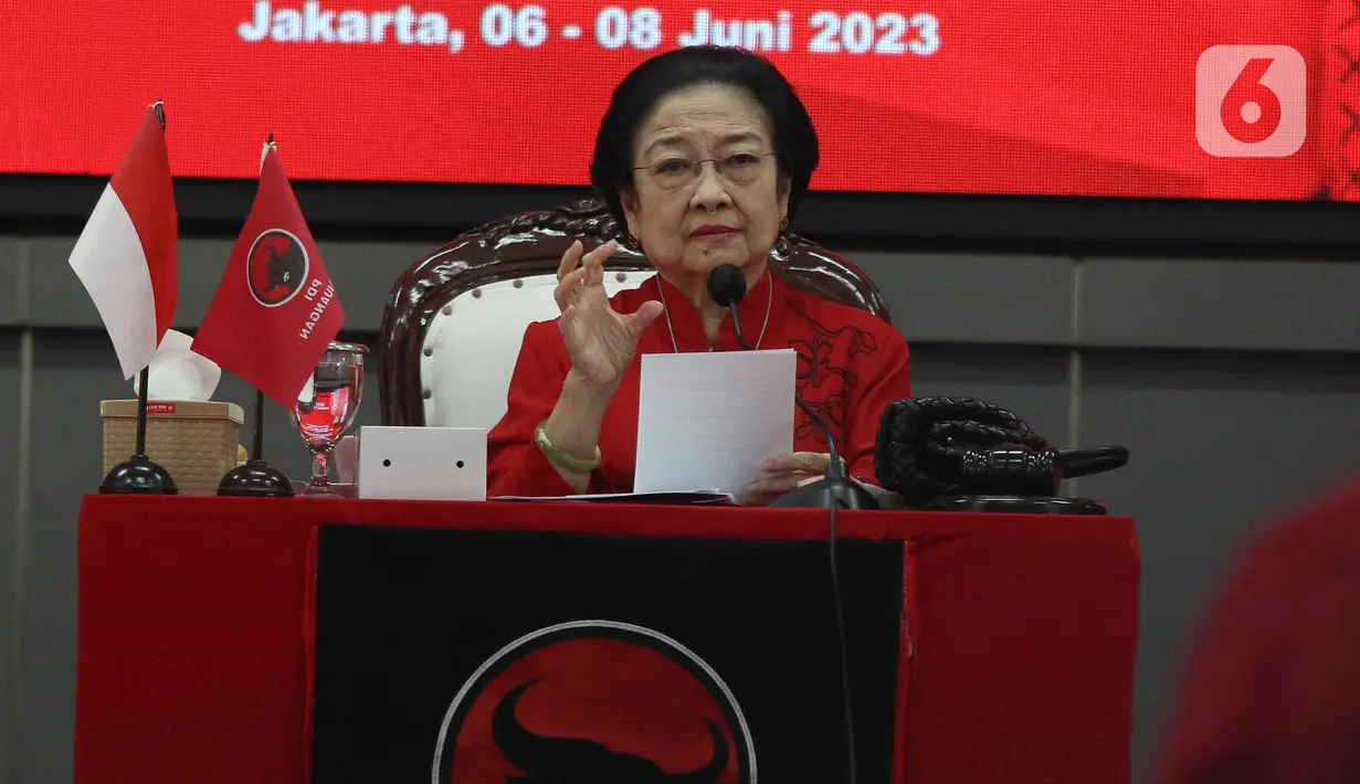 Sebelumnya diberitakan, Sekretaris Jenderal DPP PDIP Hasto Kristiyanto mengatakan, dalam rakernas hari ke-3, akan ada kejutan yang disampaikan Ketua Umum Megawati Soekarnoputri. (Liputan6.com/Herman Zakharia)