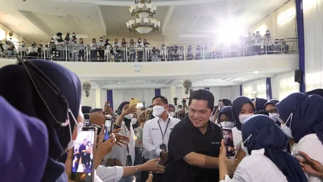 Menteri BUMN Hadiri Halal Bihalal PNM Bertajuk "Ketupat Lebaran di Majalengka"