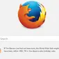 Laman utama Mozilla Firefox 