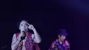 Slank berhasil tampil memukau di Konser Slank Reog & Roll di Skeeno Hall, Gandaria City, Jakarta, Jumat (16/10/2015) malam. (Galih W. Satria/Bintang.com)