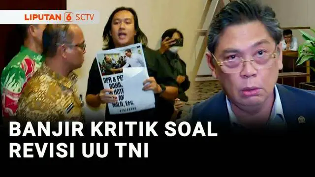 Rapat Kerja Kementerian Pertahanan dan Komisi I DPR membahas RUU TNI di hotel mewah menuai protes. Tak cuma menuai kritik soal efisiensi, draft usulan RUU TNI juga dinilai berbahaya karena tidak senapas dengan penghapusan dwifungsi militer.