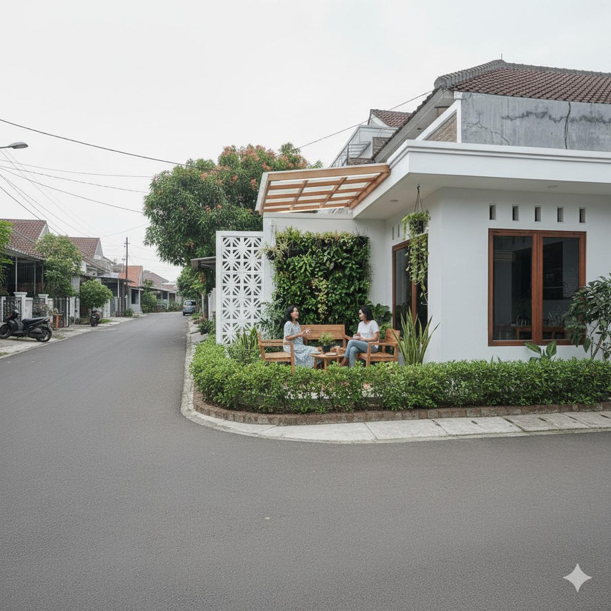 Desain Teras Rumah Hook Estetik