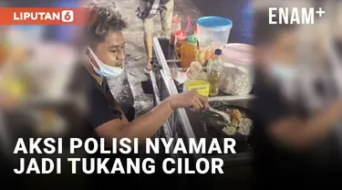 Viral! Polisi Nyamar Jadi Tukang Cilor untuk Ungkap Perampokan