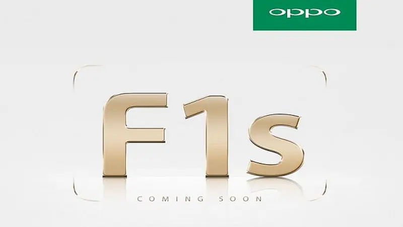 Teaser Oppo F1s