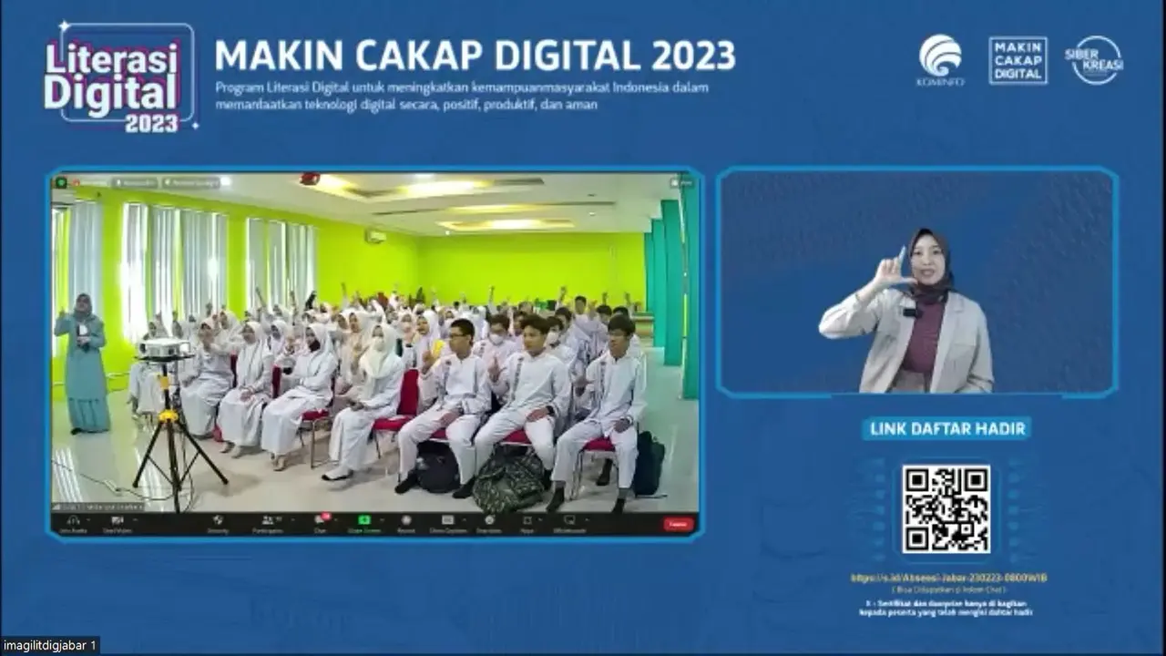 Kementerian Komunikasi dan Informatika (Kemenkominfo) RI bersama Gerakan Nasional Literasi Digital (GNLD)