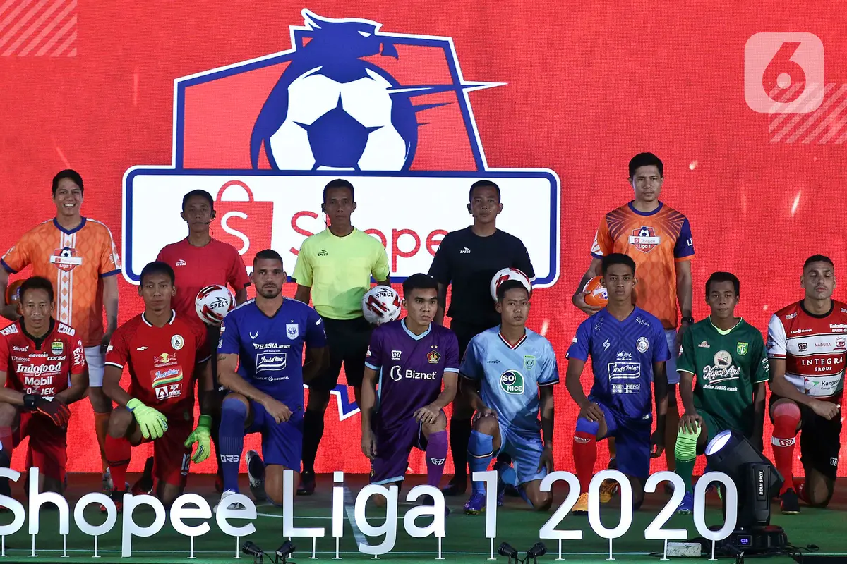 Jersey Para Peserta Shopee Liga 1 2020