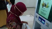 ATM beras di Masjid Raya Nurul Iman Kota Padang. (Liputan6.com/ Dok Humas Pemko Padang)