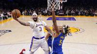 Anthony Davis memporak-porandakan pertahanan Lakers di game tiga play-off NBA (AP)