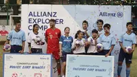 Para pemenang seleksi yang beruntung akan terbang ke Jerman dan Singapura untuk mengikuti Allianz Explorer Camp 2019. (Bola.com/Vitalis Yogi Trisna)