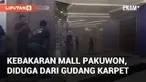 Kebakaran terjadi di lantai 2, tepatnya di gudang penyimpanan karpet. Laporan kebakaran diterima Damkar UGM pukul 15.24 WIB