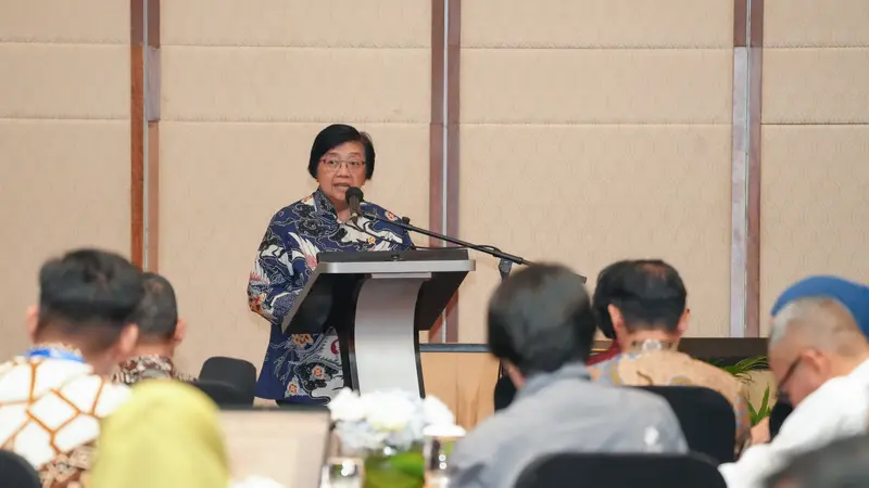 Menteri Lingkungan Hidup dan Kehutanan (LHK), Siti Nurbaya menyampaikan Azerbaijan selaku COP29 Presidency telah mencanangkan “in a solidarity for a green world” sebagai tema COP29. (Istimewa)