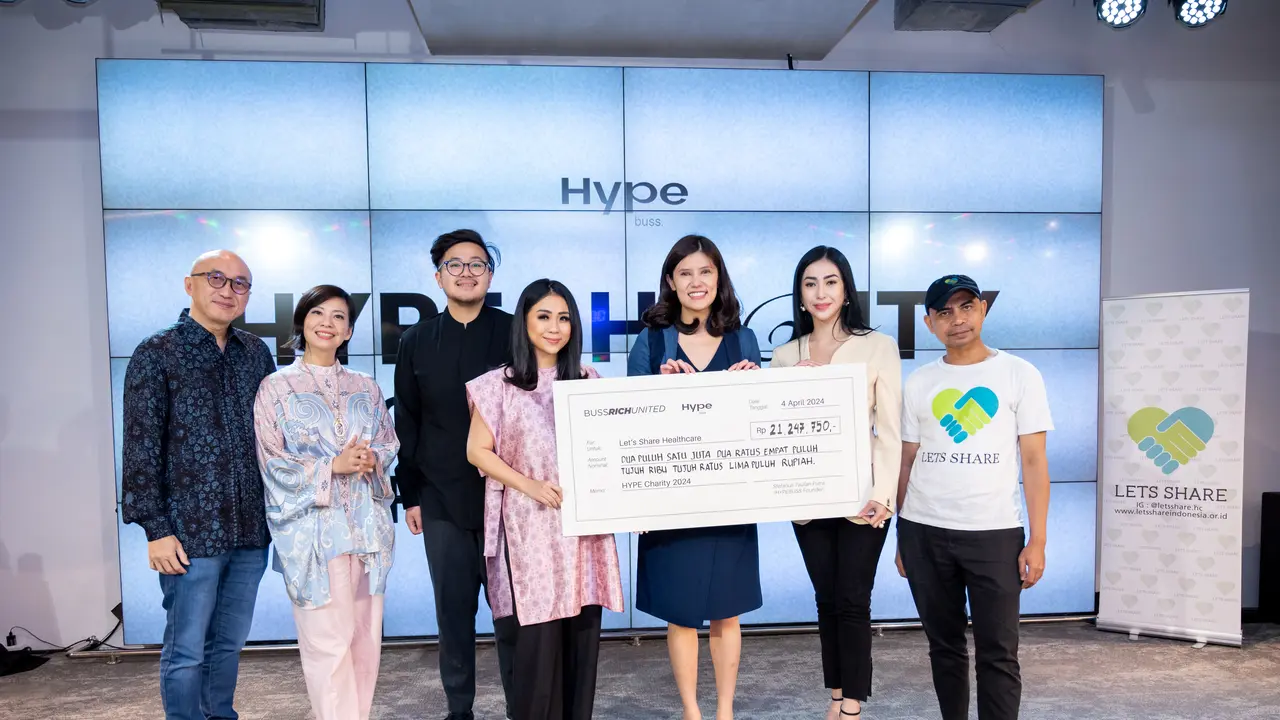 HYPECHARITY, HYPEBUSS Gelar Santunan Dana Melalui Lets Share Indonesia