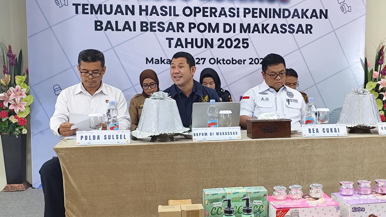 Pernah Dipenjara, Influencer di Sulsel Tetap Jual Kosmetik Ilegal Mengandung Merkuri
