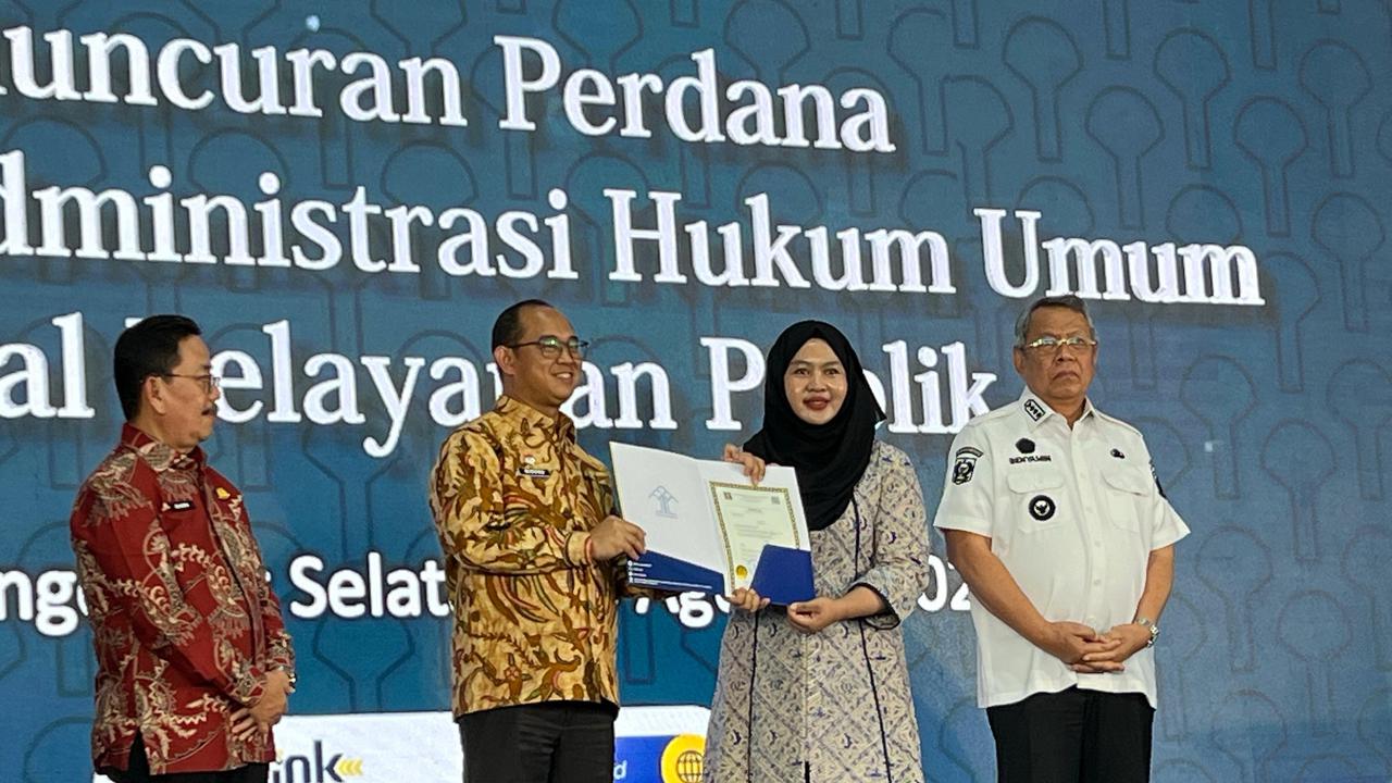 Layanan Administrasi Hukum Umum Kini Hadir di Seluruh MPP Jabotabek