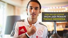 Ezra Walian, striker muda Ajax Amsterdam keturunan Manado yang berharap bisa menjadi pemain Timnas Indonesia.