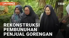 Rekonstruksi Pembunuhan Penjual Gorengan, Polisi Minta Warga Tidak Anarkis