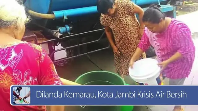 #DailyTopNews : Kota Jambi Krisis Air Bersih