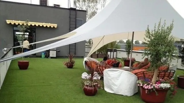 Desain Taman Atap Rumah Lahan Luas