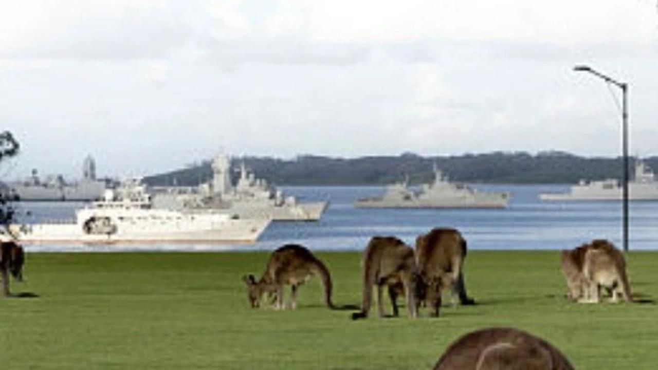 Kapal Perang TNI di Australia