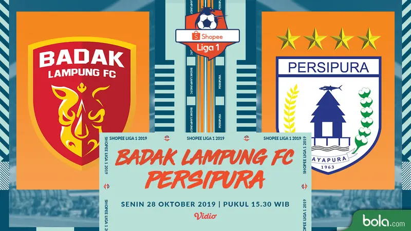 Badak Lampung FC Vs Persipura Jayapura