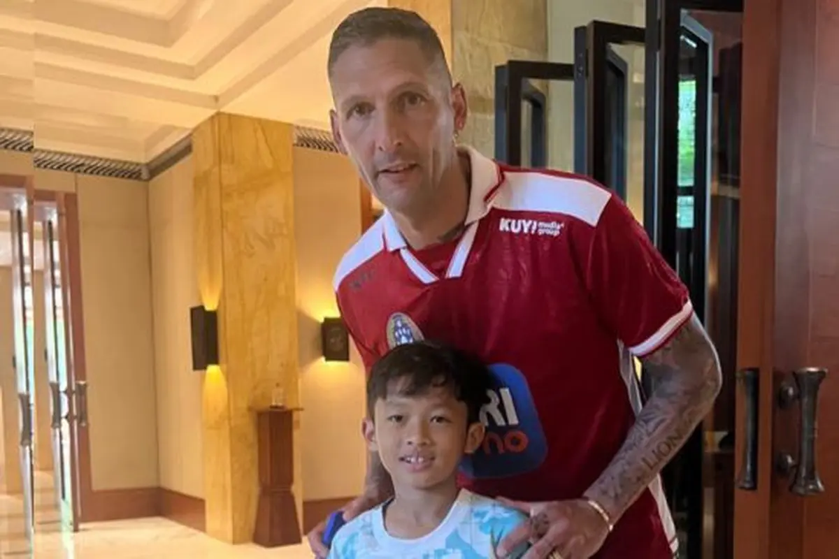 Miro Materazzi Bersama Legenda Inter Marco Materazzi (credit: https://www.instagram.com/miromaterazzi/)