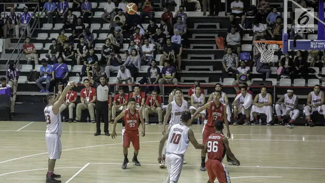 Tim Basket Putra Bantai Timor Leste dengan Skor 135-30
