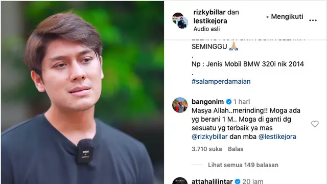 Atta Halilintar Ikut Lelang Mobil Rizky Billar untuk Donasi ke Palestina, Ajukan Penawaran Rp 310 Juta
