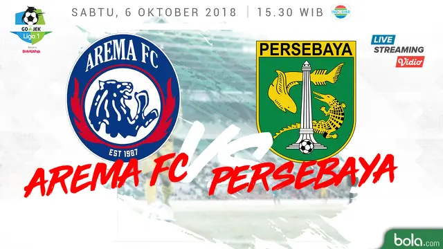 Arema FC vs Persebaya Surabaya