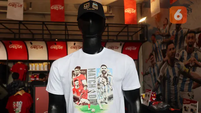 Foto: Outfit Keren dari Garuda Store Bagi yang Mau Nonton Timnas Argentina