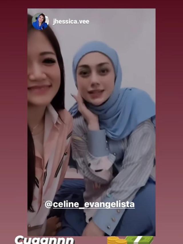 6 Momen Ulang Tahun Celine Evangelista Ke-30, Bareng Anak Yatim dan Pakai Hijab