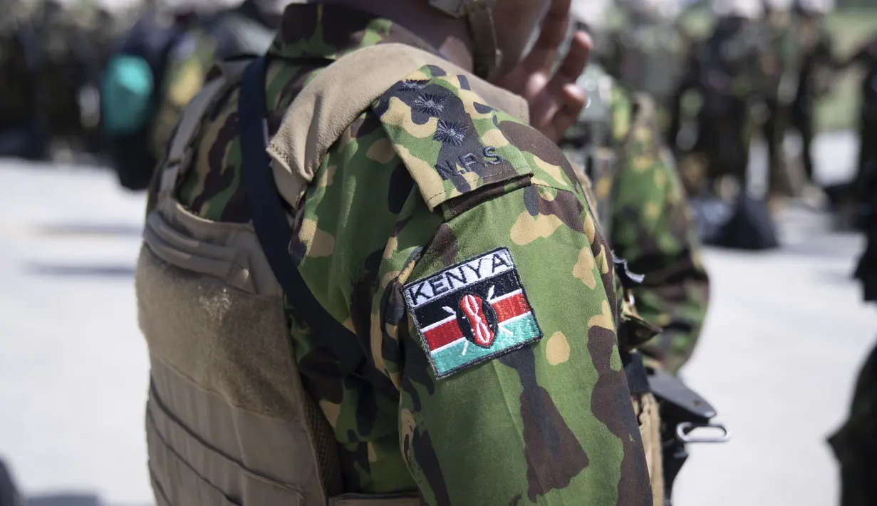 Tidak segera jelas apa tugas pertama mereka di Haiti, akan tetapi mereka akan menghadapi geng-geng anarkis. (AP Photo/Marckinson Pierre)