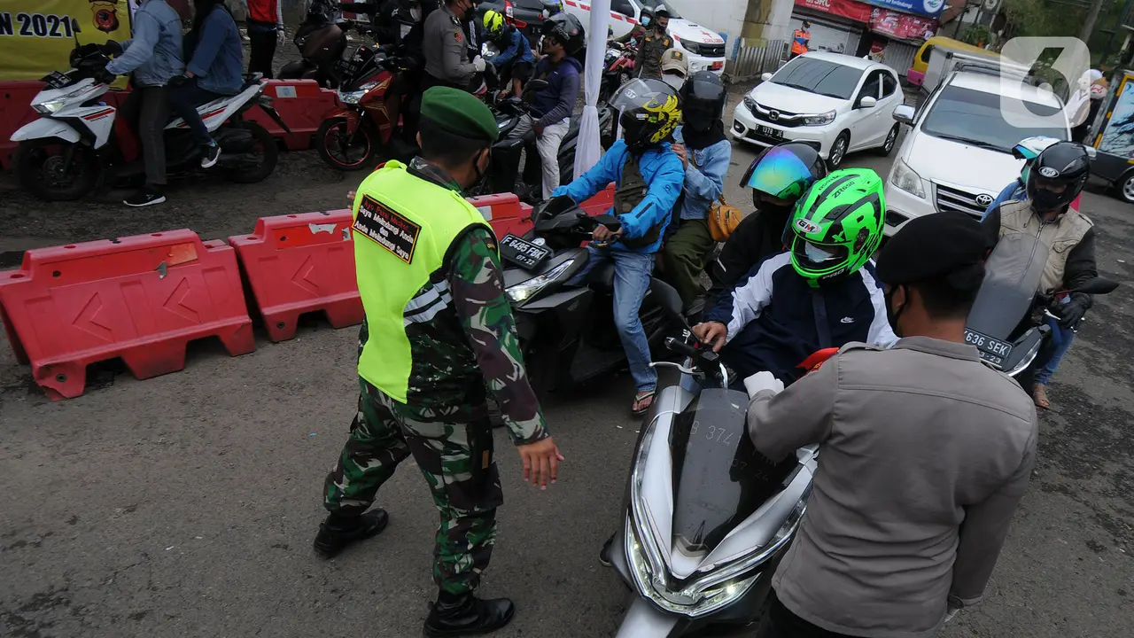 Perbatasan Bogor Cianjur Dijaga 24 Jam dari Pemudik