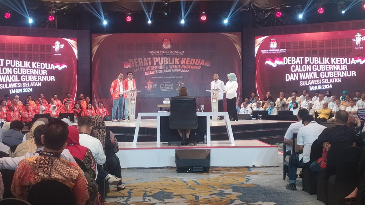 Pendukung Cagub Sulsel Bentrok di Dalam dan Luar Arena Debat Kandidat