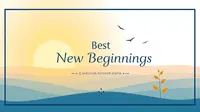 Best New Beginnings Quote Collection for Fresh Starts