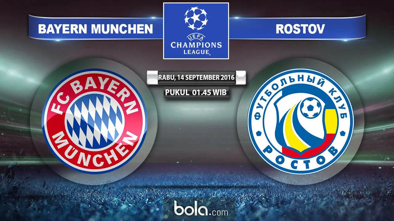 Bayern Munchen vs Rostov