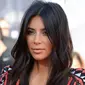 Kim Kardashian tunjukkan rambut barunya melalui akun Instagram dan Snapchat miliknya.