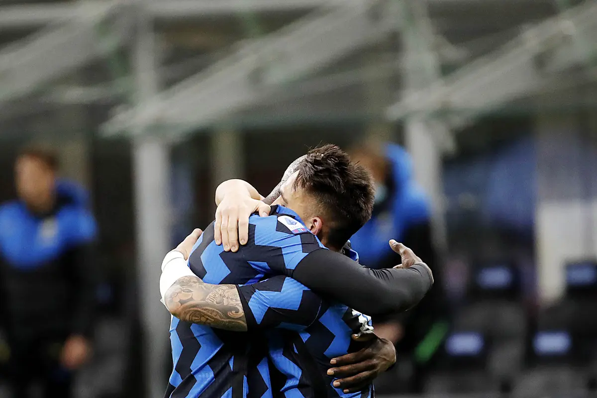FOTO: Hajar Sassuolo, Inter Milan Kian Mantap di Puncak Serie A