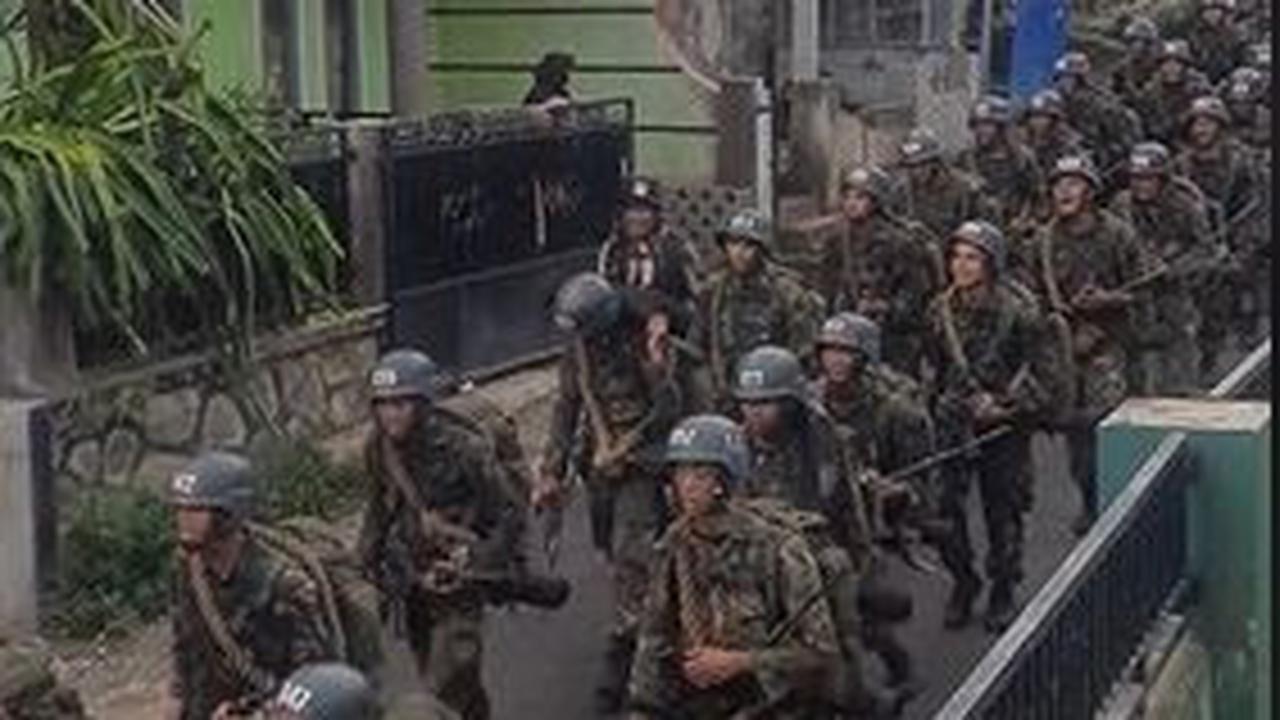 Prajurit Kopassus Longmarch