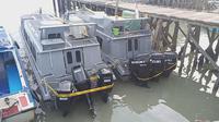 Direskrimsus Polda Kaltara mengamankan kembali 4 unit speedboat milik Briptu Hasbudi.