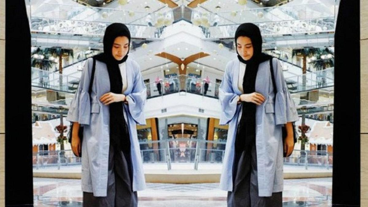 style palazzo pants hijab