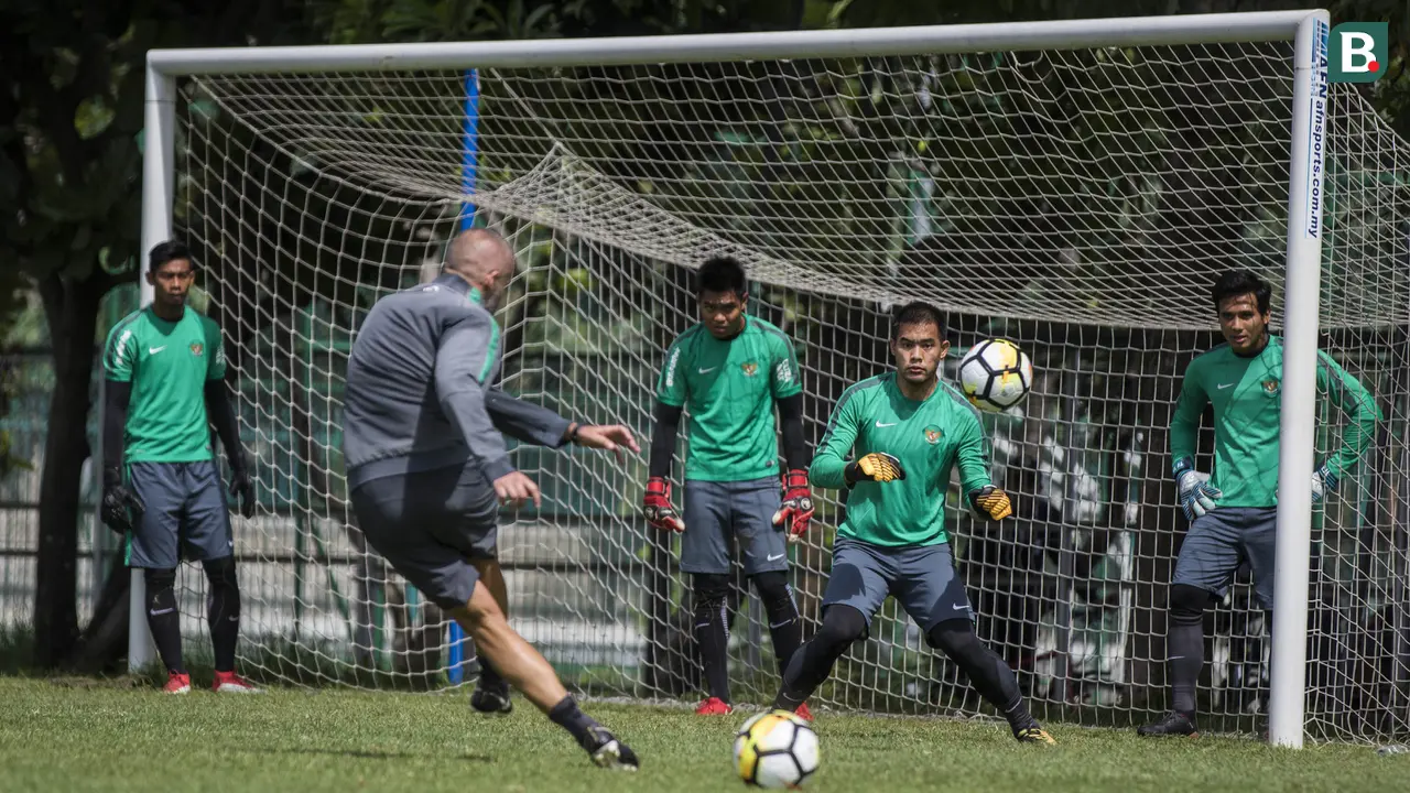 Latihan Timnas Indonesia U-23