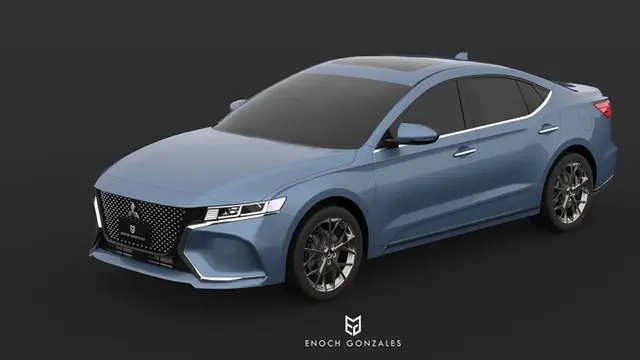 Spekulasi sketsa Mitsubishi Galant