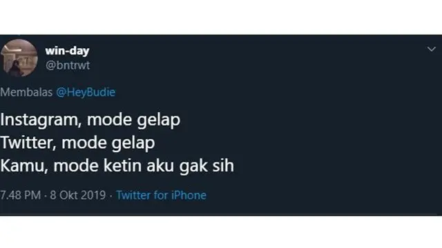 7 Curhatan Netizen Instagram Mode Gelap Ini Bikin Galau