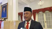 Kepala Badan Gizi Nasional Dadan Hindayana. (Liputan6.com/ Muhammad Radityo Priyasmoro)