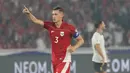<p>Ekspresi kapten Timnas Indonesia, Jay Noah Idzes, saat laga melawan China dalam laga Kualifikasi Piala Dunia 2026 zona Asia di Stadion Utama Gelora Bung Karno (SUGBK) Senayan, Jakarta, Kamis (5/6/2025). (Bola.com/M. Iqbal Ichsan)</p>