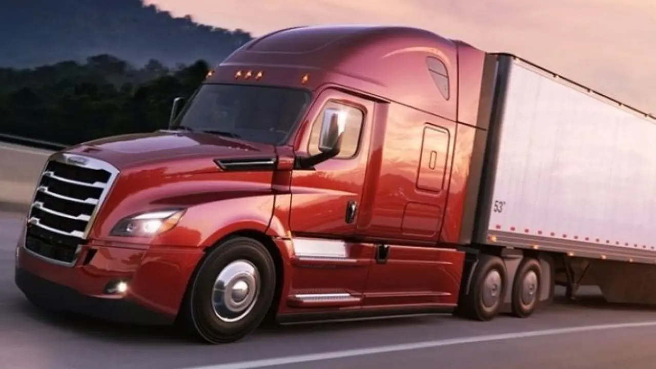 Truk listrik Daimler Freightliner eCascadia